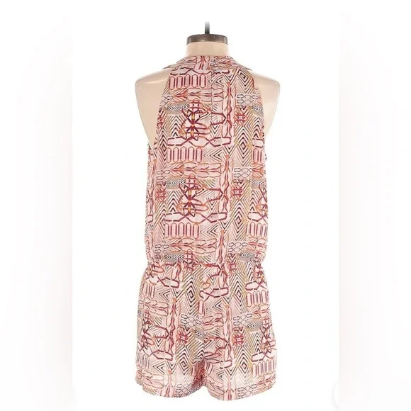 BCBGMAXAZRIA Women Red Romper M - Picture 2 of 9